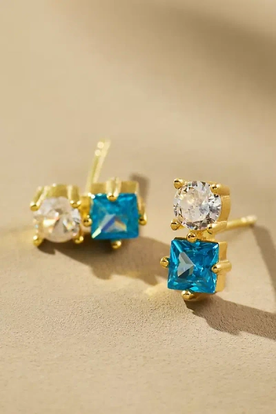 Nickho Rey Mark Robbins Stud Earrings In Blue