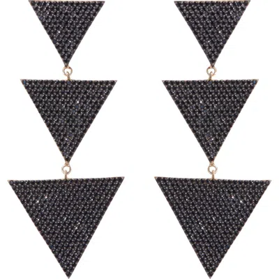 Nickho Rey Megan Earrings In Black