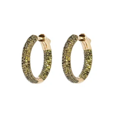 Nickho Rey Mini Tire Hoop In Green