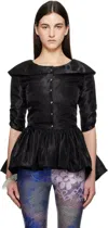 Nicklas Skovgaard Black Diana Blouse In Black