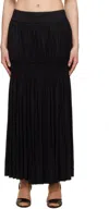 Nicklas Skovgaard Black Metha Maxi Skirt In Black