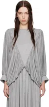 Nicklas Skovgaard Gray Hope Top In Light Grey