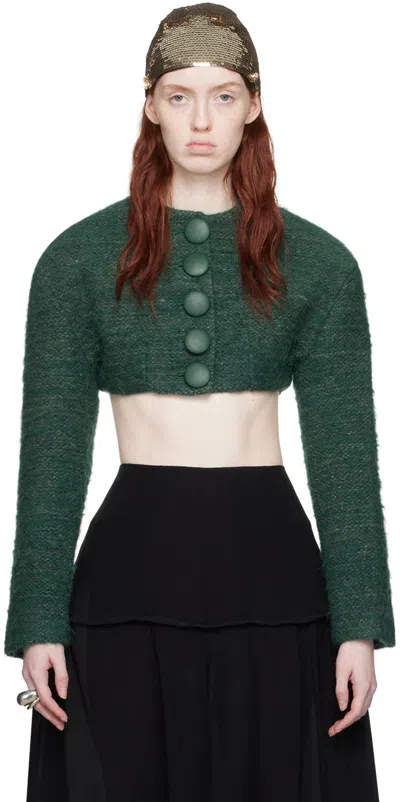 Nicklas Skovgaard Green #62 Jacket In Dark Green