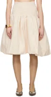 Nicklas Skovgaard Off-white Cassidy Skirt In White