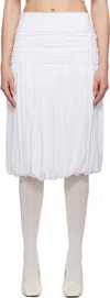 Nicklas Skovgaard White Petra Midi Skirt In White