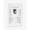 Nicky Haslam Studio Ltd Text-print Cotton Tea Towel