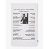 Nicky Haslam Studio Ltd Yet More Things Nicky Haslam Cotton Tea Towel