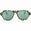 Nico Men's Black / Yellow / Orange  Iv - Acacia Tortoise