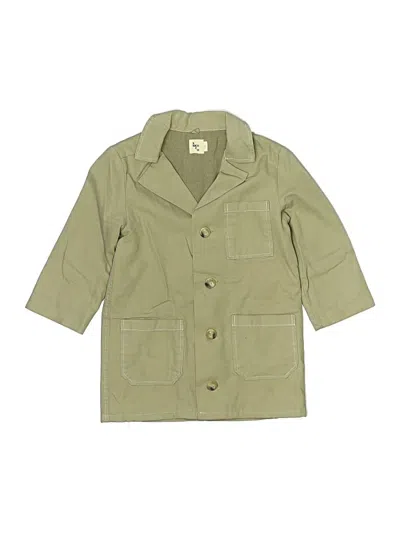 Pre-owned Nico Nico Kids' Trenchcoat In Green