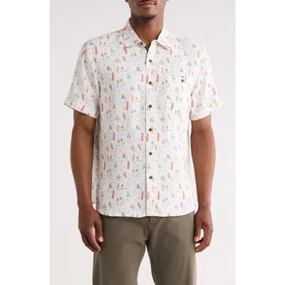 Nicoby Happy Hour Modal Textured Button Shirt