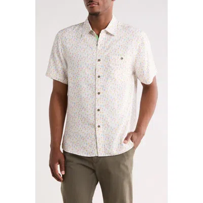 Nicoby Happy Hour Short Sleeve Printed Shirt In Multi