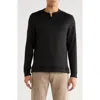 Nicoby Reversible Performance Sweater In Black