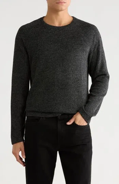 Nicoby Ribbed Raglan Sleeve Sweater In Black