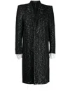 Nicolas Andreas Taralis Exposed-seam Single-breasted Coat