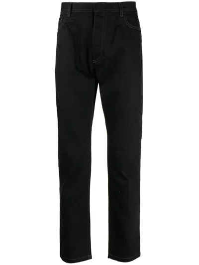 Nicolas Andreas Taralis Five-pocket Skinny-cut Trousers In Black
