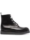 Nicolas Andreas Taralis Lace-up Leather Ankle Boots