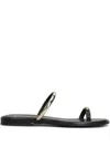 Nicolas Lainas Arch Kythnos Flat Sandals In Black