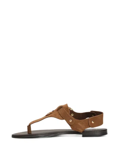 Nicolas Lainas Buckle-fastening Thong Sandals In Multi