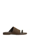 Nicolas Lainas Embellished Suede Sandals In Multi