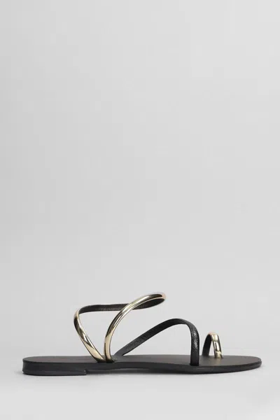 Nicolas Lainas Flats In Black