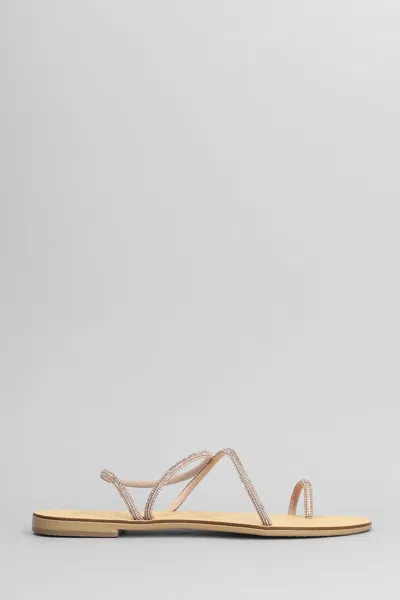 Nicolas Lainas Flats In Pink