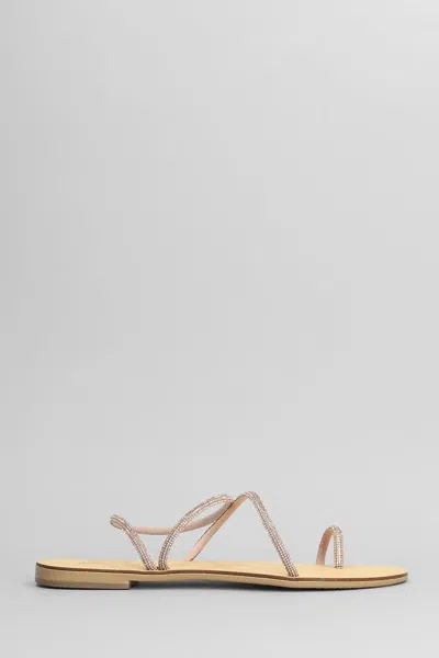 Nicolas Lainas Flats In Pink