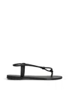 Nicolas Lainas Leather Flat Sandals In Multi