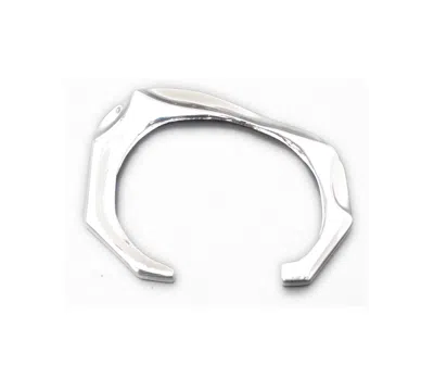 Nicole Amato Women's Fortitude Ascend Bangle Bracelet Silver