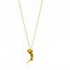 Nicole Amato Women's Gold Attitude Pendant