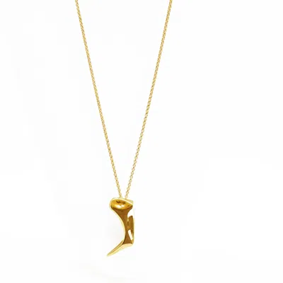 Nicole Amato Women's Gold Attitude Pendant