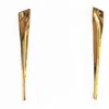 Nicole Amato Women's Gold Fouette Earrings
