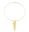 Nicole Amato Women's Lovers Pendant Necklace - Gold