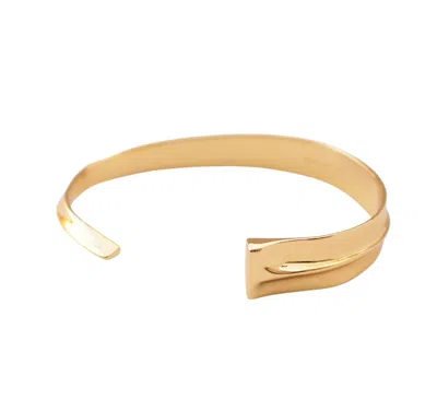 Nicole Amato Women's Open Bangle Bracelet - Gold