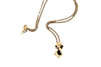 Nicole Amato Women's Waves Small Pendant Necklace - Gold