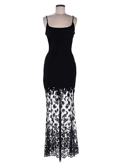 Pre-owned Nicole Bakti Cocktail Dress In Black