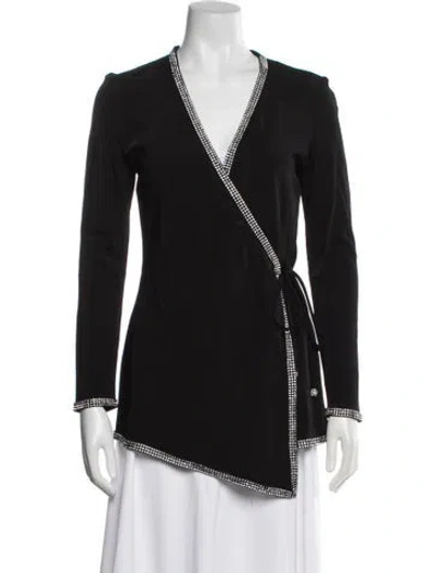 Pre-owned Nicole Bakti Evening Jacket In Black