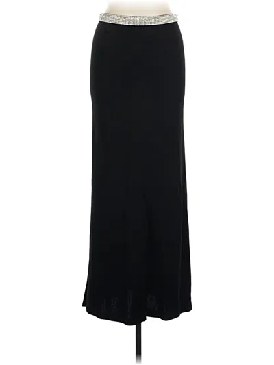 Pre-owned Nicole Bakti Formal Skirt In Black