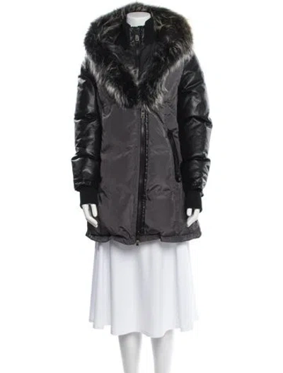 Pre-owned Nicole Benisti Down Coat In Black