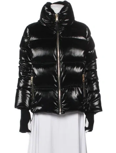 Pre-owned Nicole Benisti Down Jacket In Black