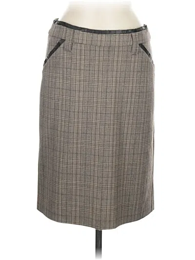 Pre-owned Nicole Benisti Formal Skirt In Gray