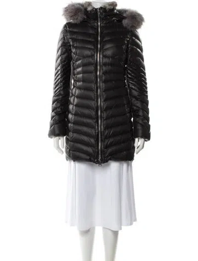 Pre-owned Nicole Benisti Parka In Gray