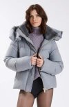 Nicole Benisti Women's Rylee Down Puffer Jacket In Charcoal
