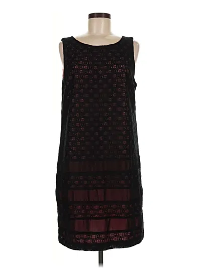 Pre-owned Nicole By Nicole Miller Casual Dress In Black