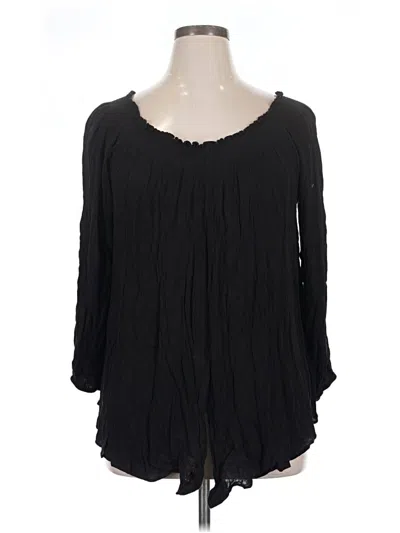 Pre-owned Nicole By Nicole Miller Casual Dress In Black