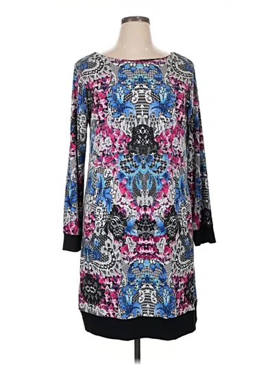Pre-owned Nicole By Nicole Miller Casual Dress In Blue