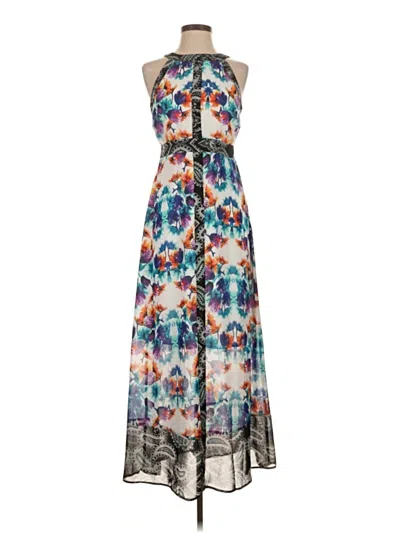 Pre-owned Nicole By Nicole Miller Casual Dress In Blue