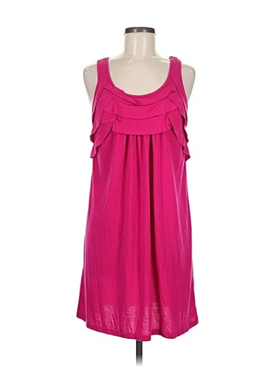 Pre-owned Nicole By Nicole Miller Casual Dress In Pink
