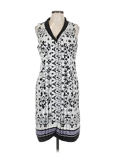 Pre-owned Nicole By Nicole Miller Casual Dress In Silver