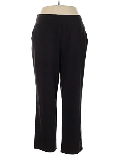 Pre-owned Nicole By Nicole Miller Casual Pants In Black