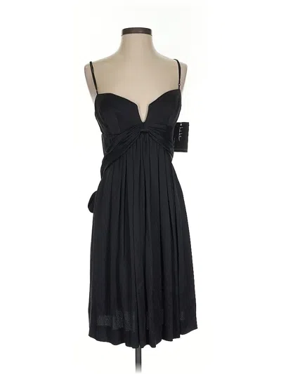 Pre-owned Nicole By Nicole Miller Cocktail Dress In Black